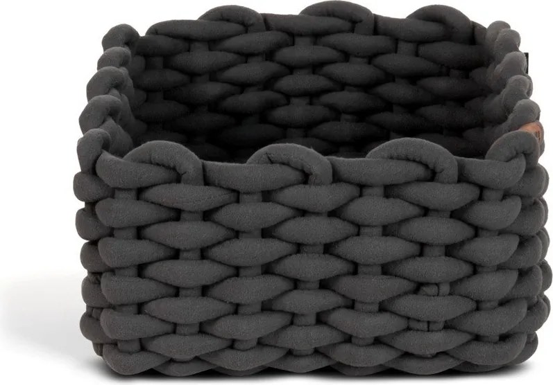 Coș de depozitare din material textil 35x25x14 cm Peach Skin M – Bigso