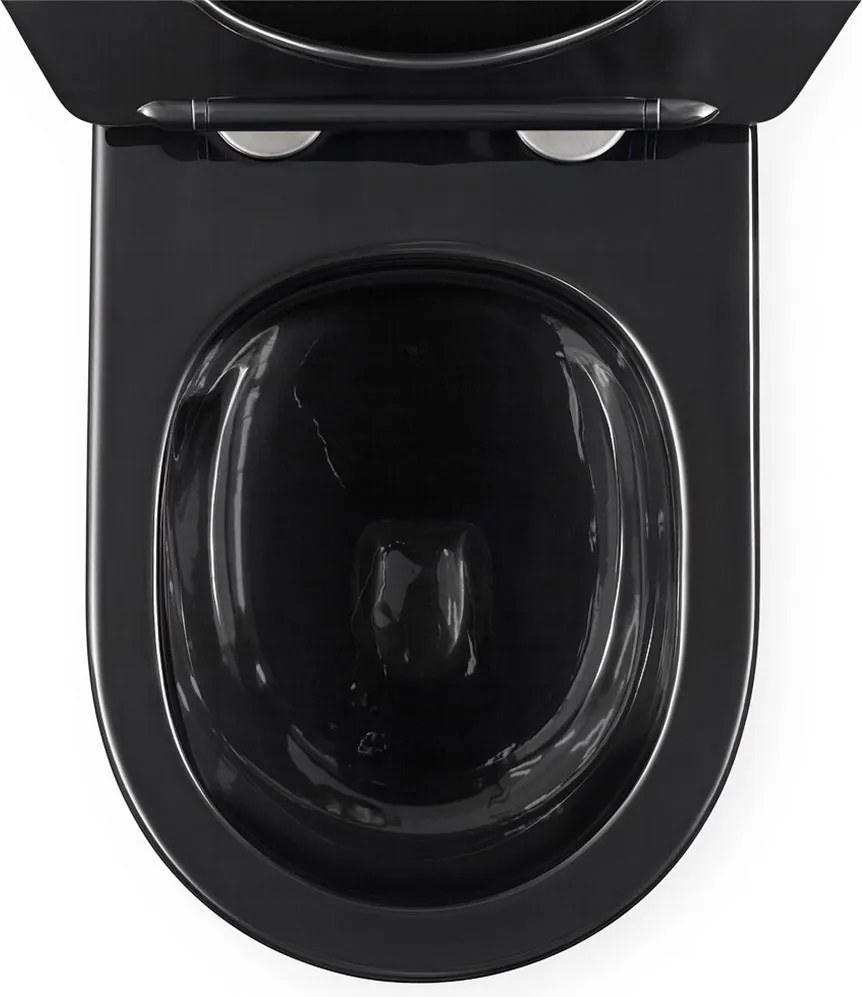 Vas WC Rea Carlo Mini Tornado Black Brush Gold