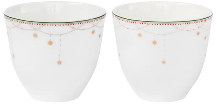 Cana Garlander fara maner 20 cl, 2 bucati din colectia Julemorgen - Wik & Walsøe