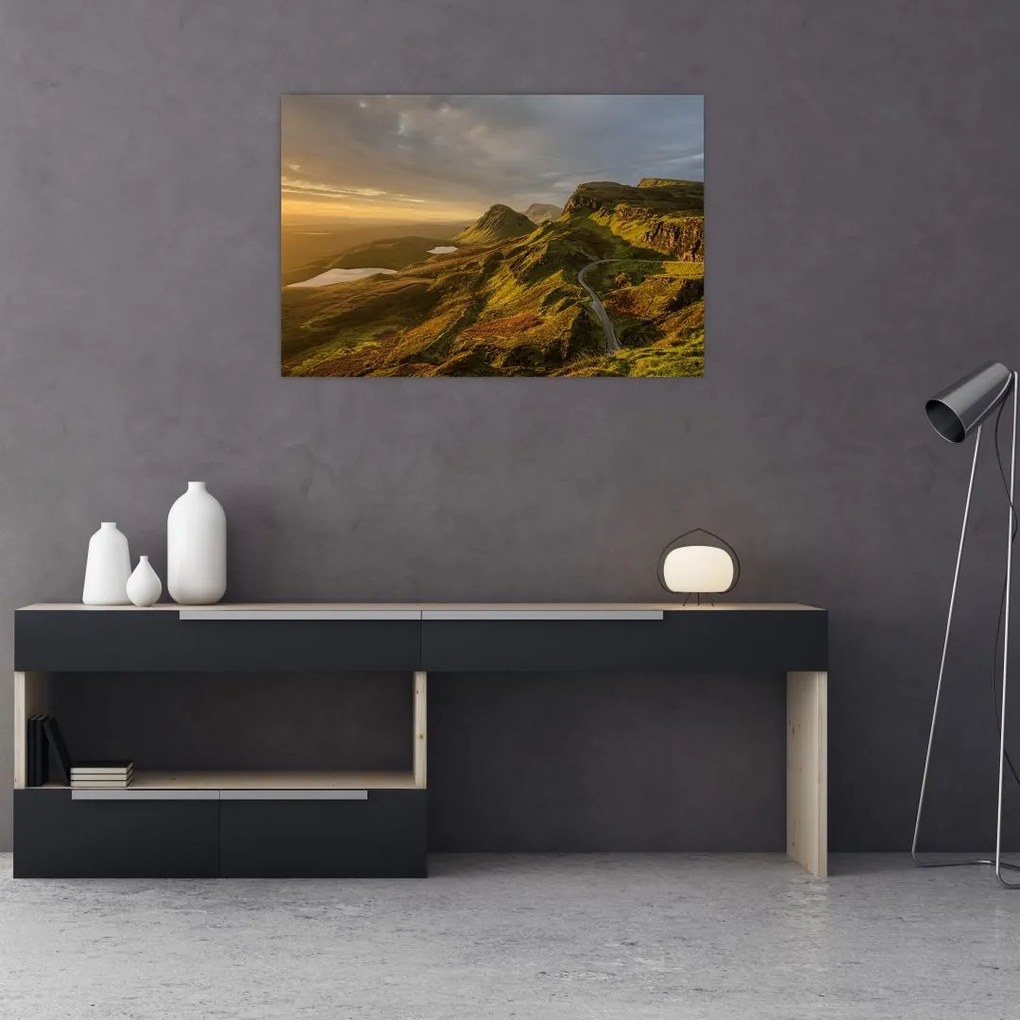 Tablou cu munți (90x60 cm)