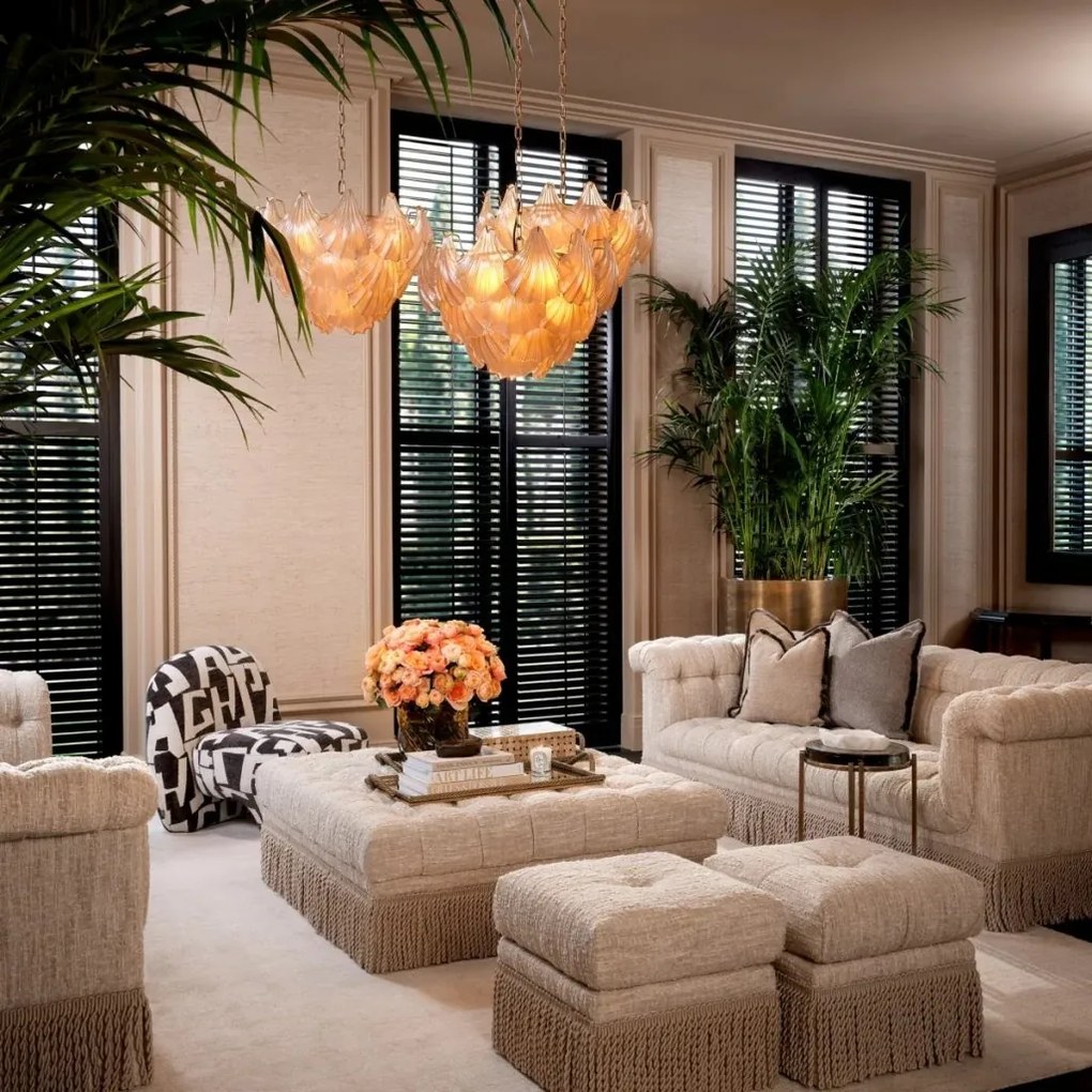 Canapea design LUX Dorantes, Boucle sonata crem