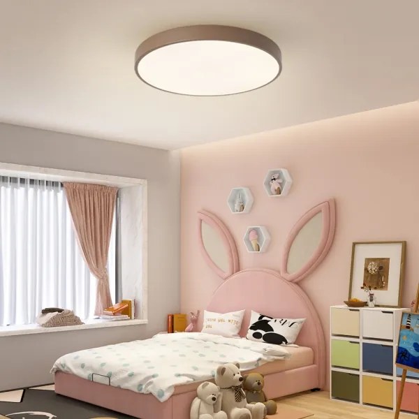 Brilagi - Plafonieră LED POOL, 60 W, 230 V, 3000/4000/6000 K, Ø 60 cm, maro