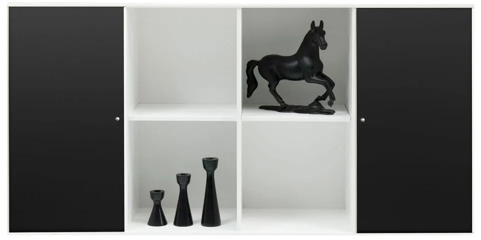 Sistem de rafturi modulare alb 136x69 cm Mistral Kubus - Hammel Furniture