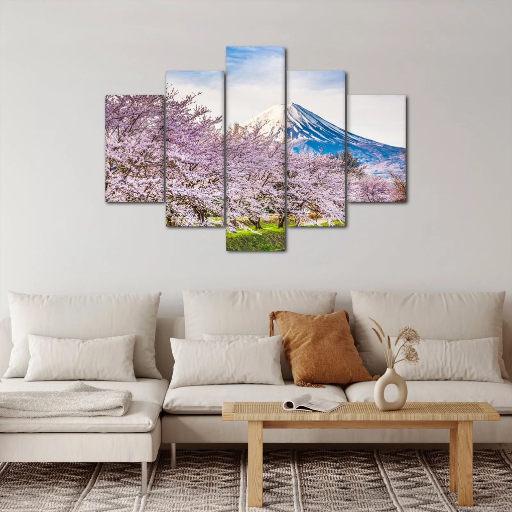 Tablou - Japonia în primăvară (150x105 cm)