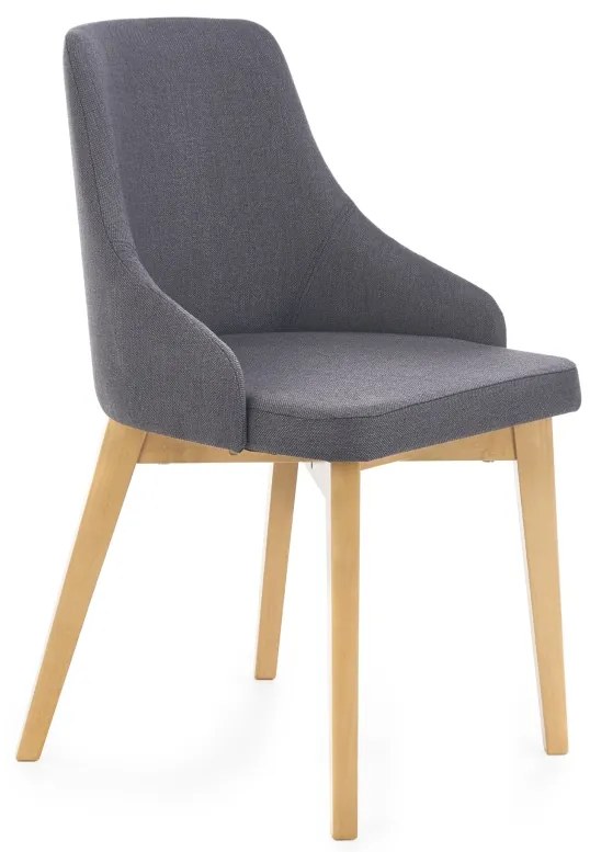 Scaun textil Toledo stejar miere/Inari95
