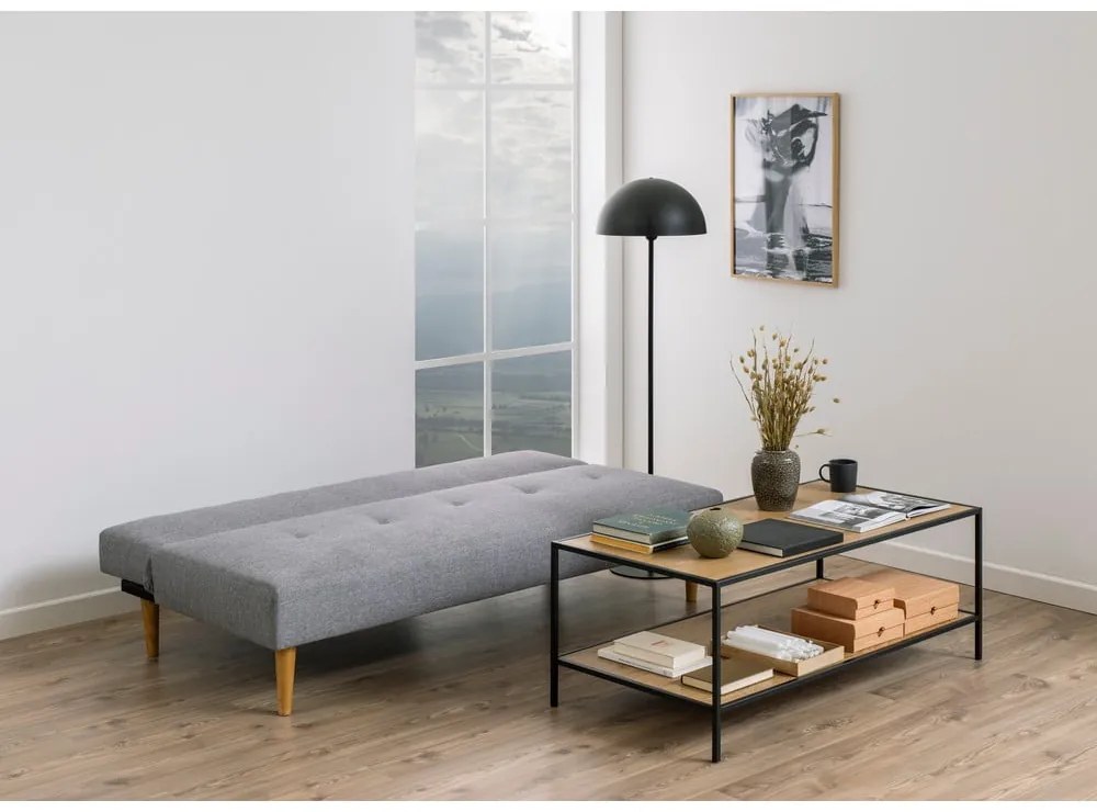 Canapea gri reglabilă/extensibilă 180 cm Matylda – Bonami Essentials