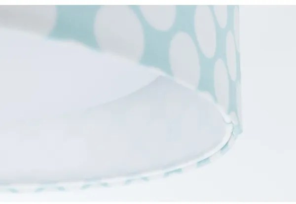 LED Plafonieră GALAXY KIDS LED/24W/230V verde cu buline albe