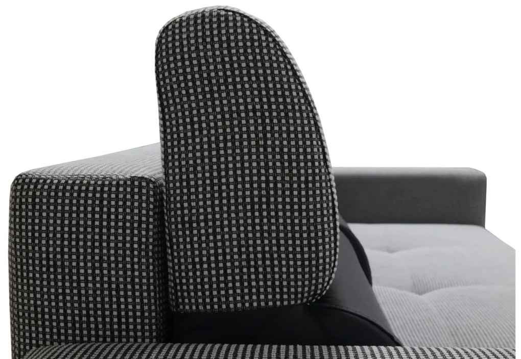 Canapea extensibilă Carona (maro + Bej) (cu sp. depozitare). Promo -17%. 1105425