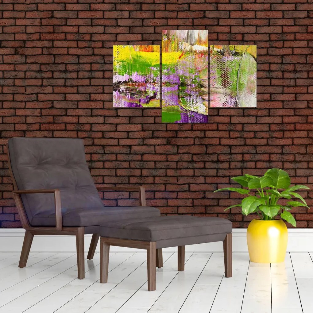 Tablou cu abstracție - pictura (90x60 cm)