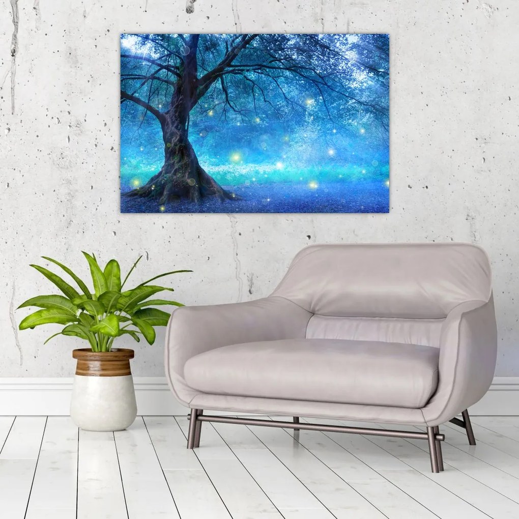 Tablou - Pădure mistică (90x60 cm)