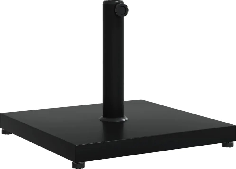 vidaXL Suport umbrelă pentru stâlpi Ø32/38/48 mm, 18 kg, pătrat