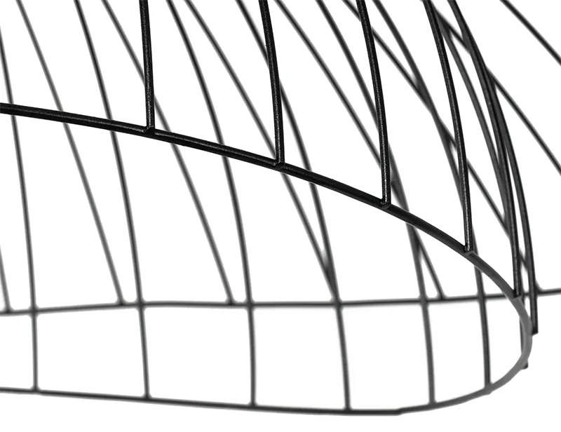 Plafoniera de design neagra 66 cm - Pua