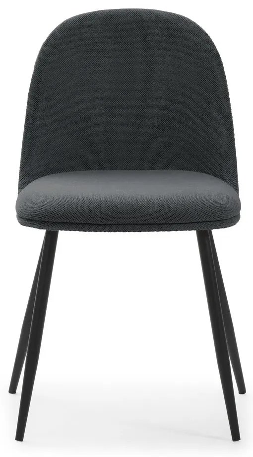 Scaune de dining gri-închis 4 buc. Malila – Marckeric