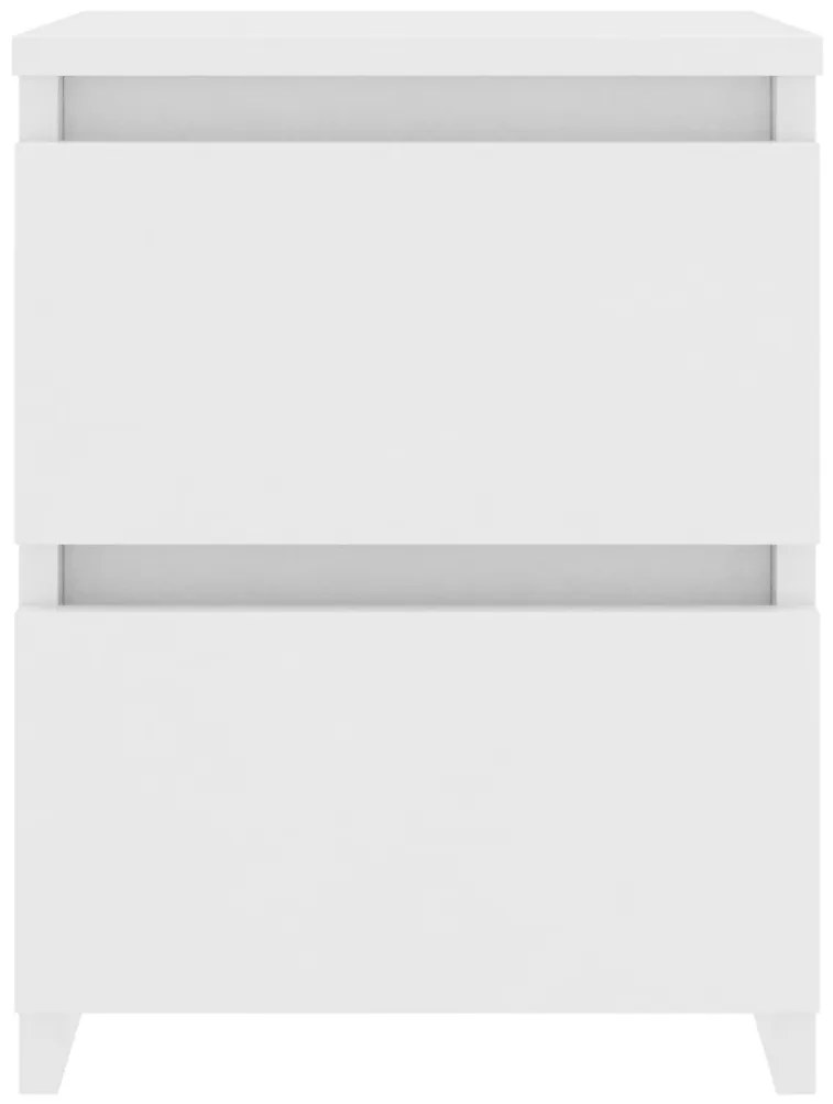 Noptiera, alb, 30 x 30 x 40 cm, PAL