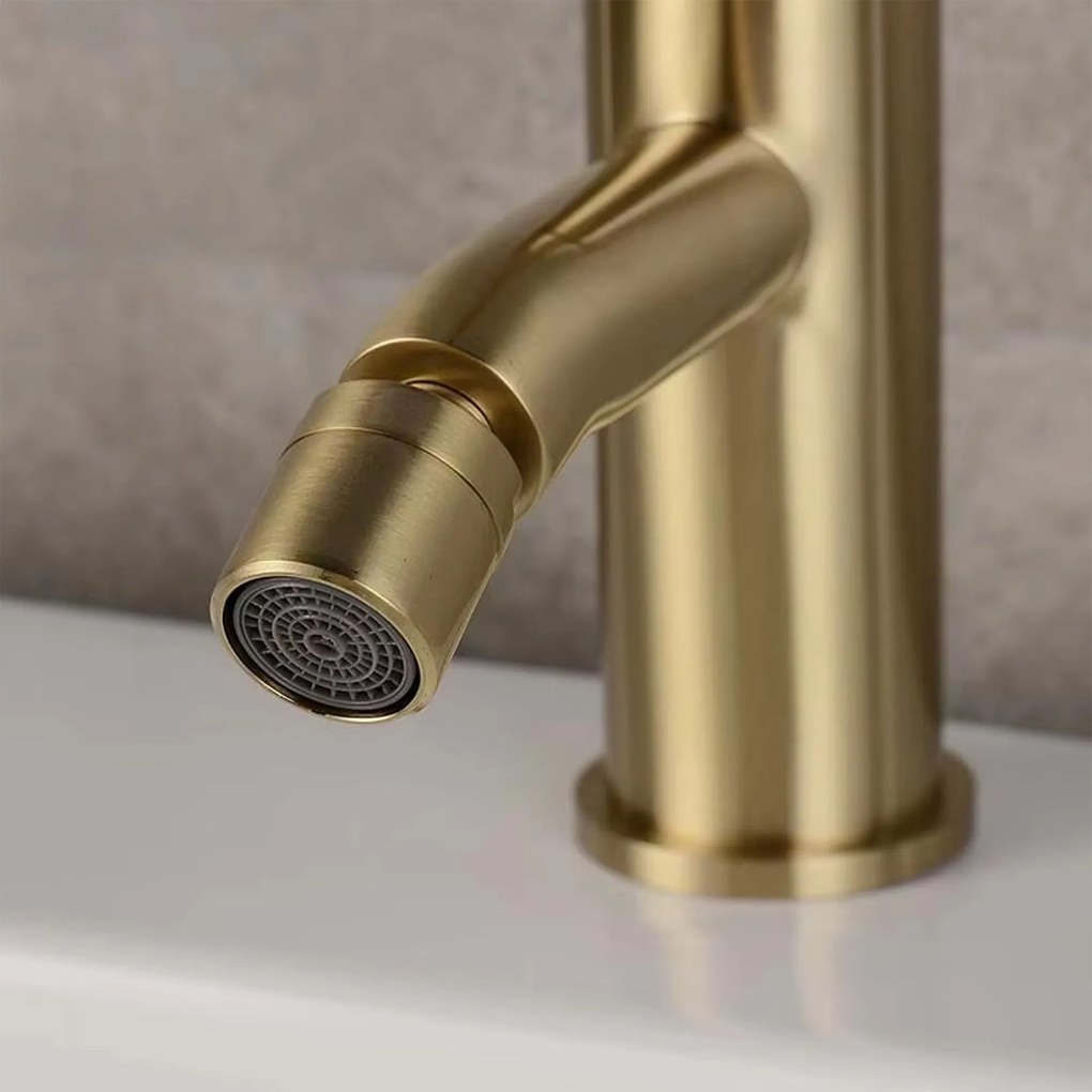 Baterie pentru bideu Rea Lungo Gold Brush