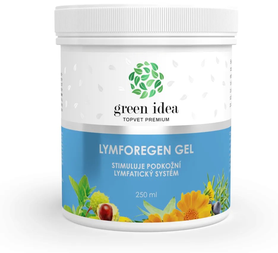 Gel Green Idea Lymforegen, 250 ml