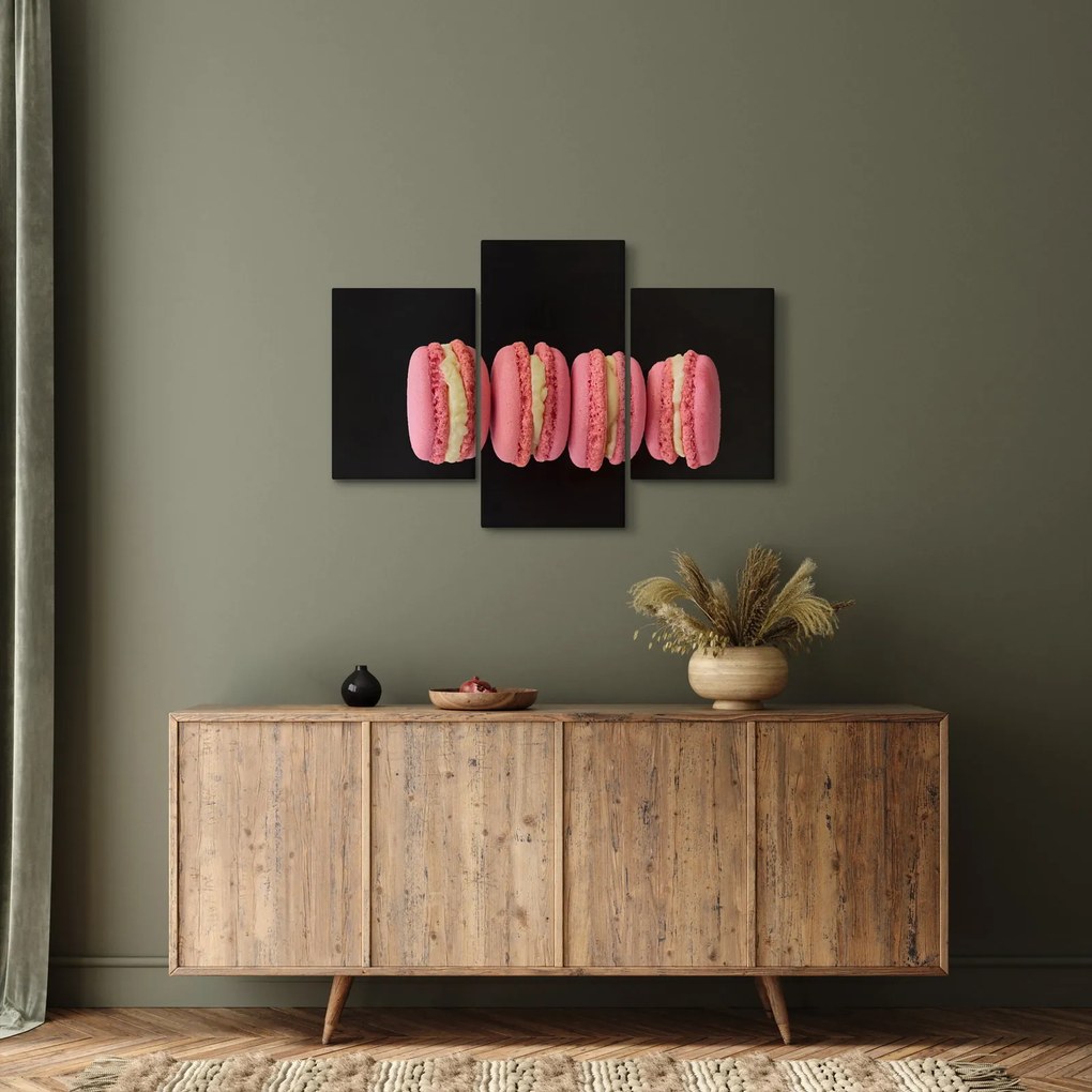 Tablou cu macarons (90x60 cm)