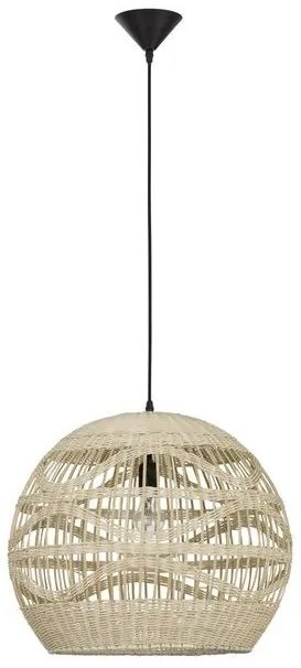 Lustra / Pendul modern design natural ratan MARLO D-48,5cm