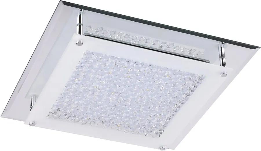 Rábalux Sharon 2445 plafoniere cristal  crom   metal   LED 18W   1620 lm  4000 K  IP20   A+