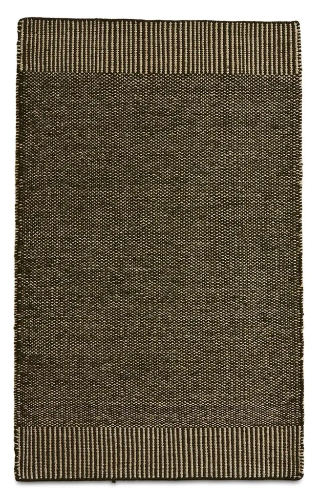 Covor Rombo, alb/verde muşchi, diferite dimensiuni - Woud Dimensiuni: 140 x 90 cm