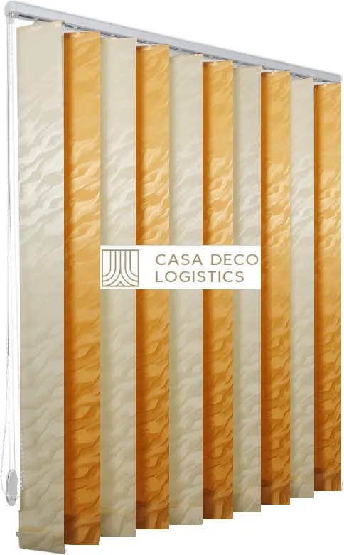 Jaluzele verticale BEATA 9602/9605 crem/maro
