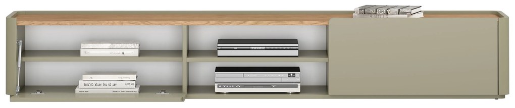 Dulap TV Elivo 220 cm - eukaliptus / stejar baltic dune