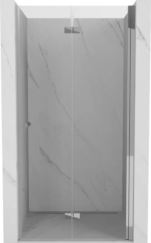 Mexen Mist-F uși de duș pliabile dreapta 80 cm, transparent, crom - 8A6-080-000-01-00-P