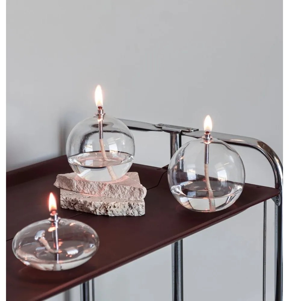 Lampă cu ulei din sticlă (înălțime 11 cm) Aura – Mette Ditmer Denmark