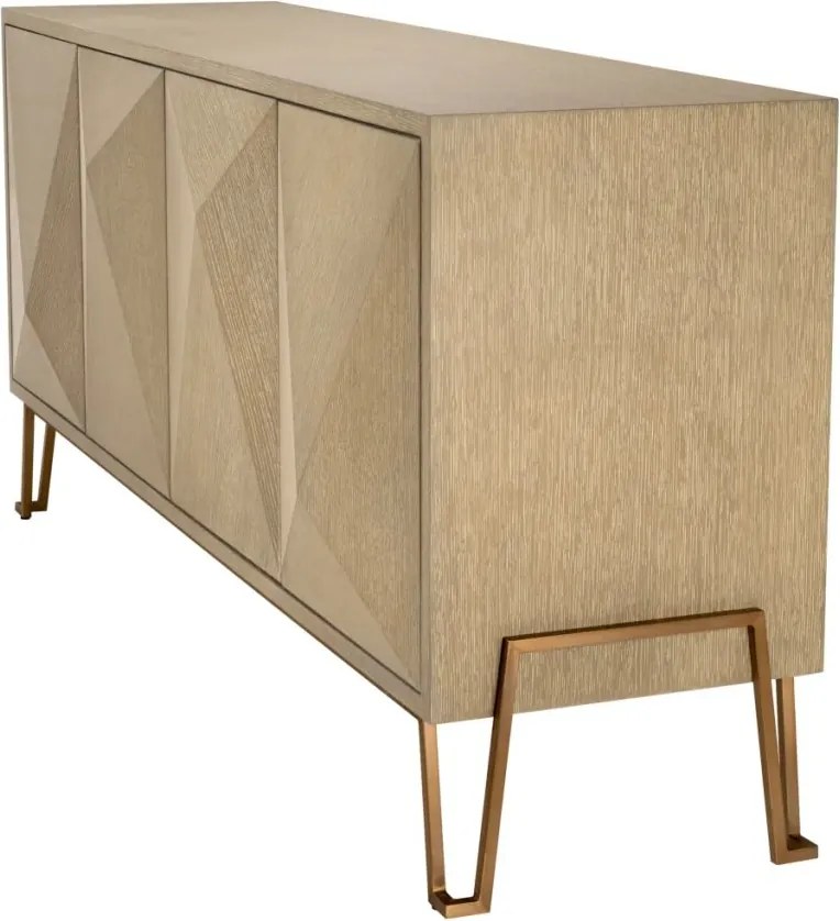 Comoda din lemn de mindi design LUX Highland 111458 HZ