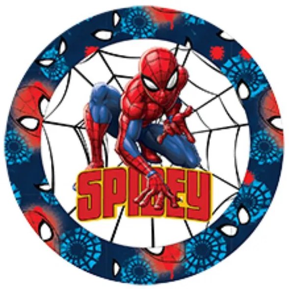 Farfurie plata portelan 19cm Spidey Spiderman