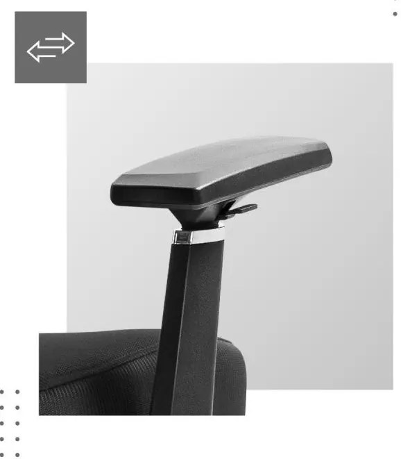 Scaun de birou Eclipse 4.6 (negru). 1087570