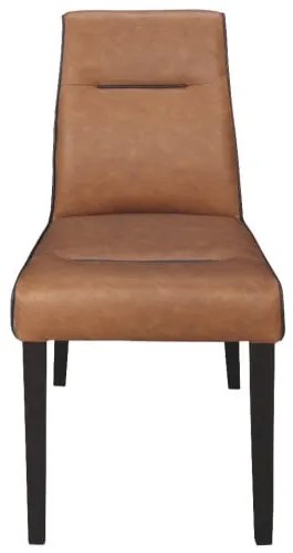 Set masa extensibila Fiona cu 4 Scaune, Brun inchis