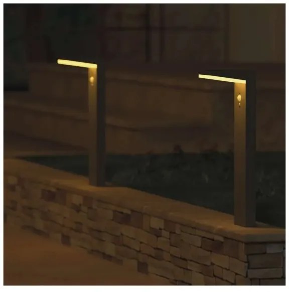 Lampă LED solară cu senzor LED/4,4W/3,7V 2200 mAh IP44