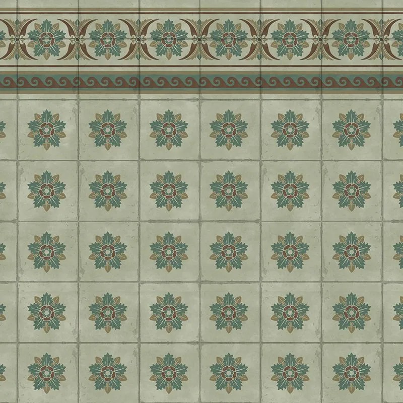 Tapet Green Tiles, VLAdiLA