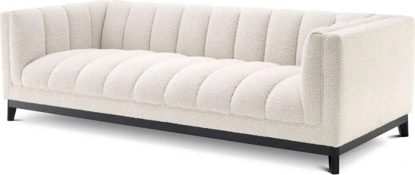 Canapea design elegant LUX Ditmar, boucle crem 115101 HZ
