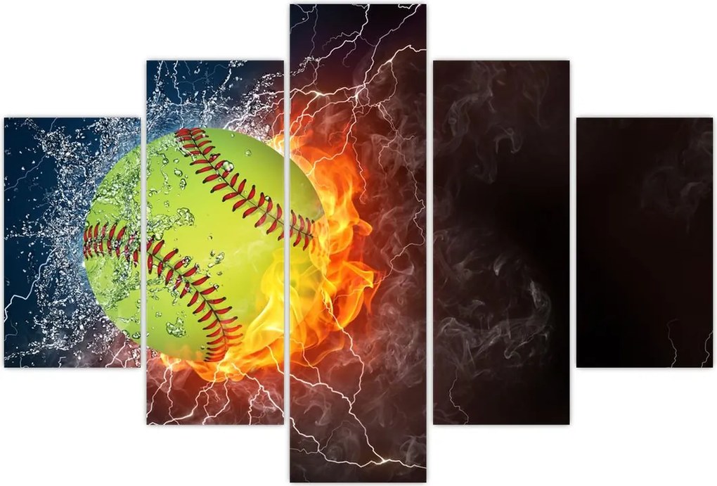 Tablou - Minge de tenis (150x105 cm)