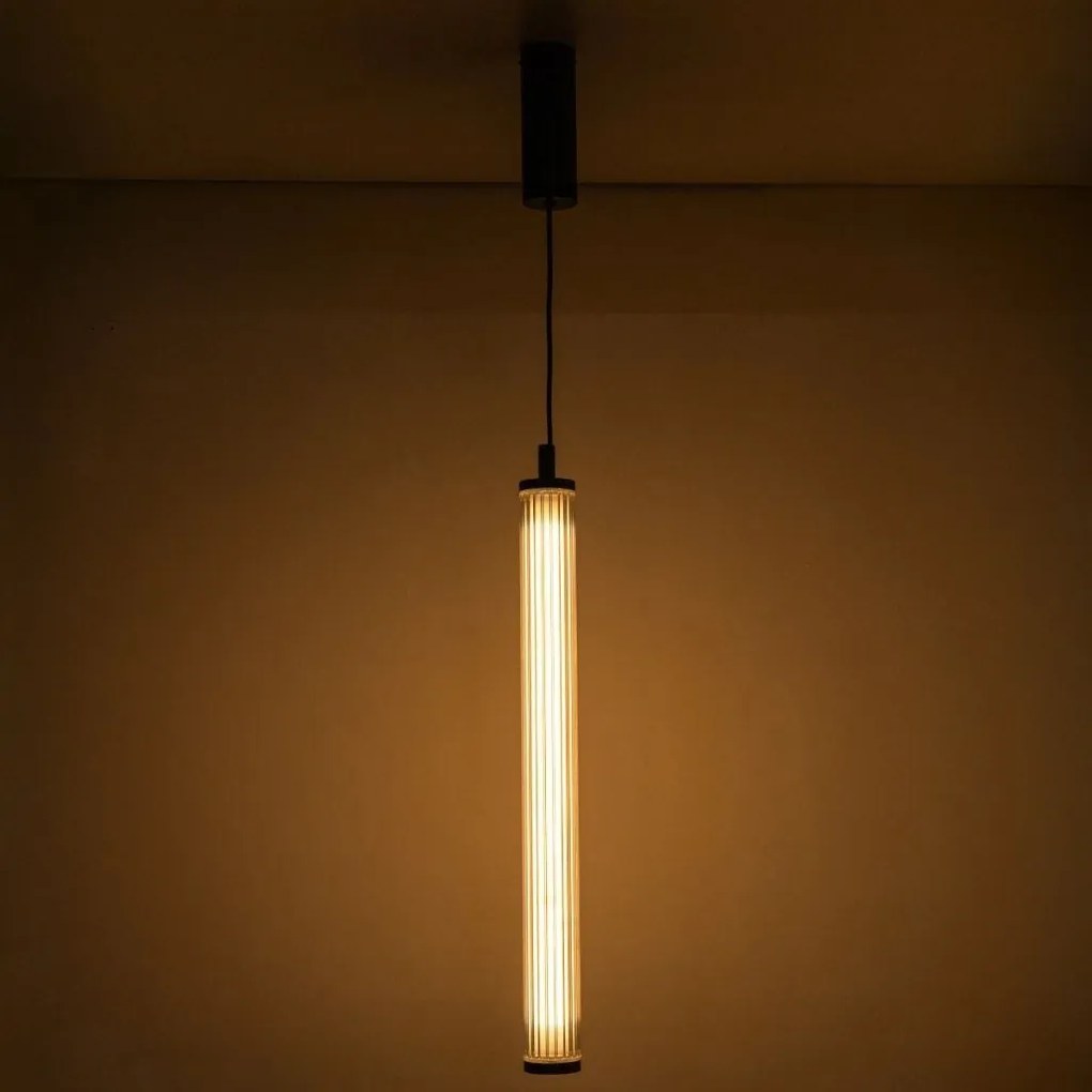 Lustra LED smart cu telecomanda COMO titan periat
