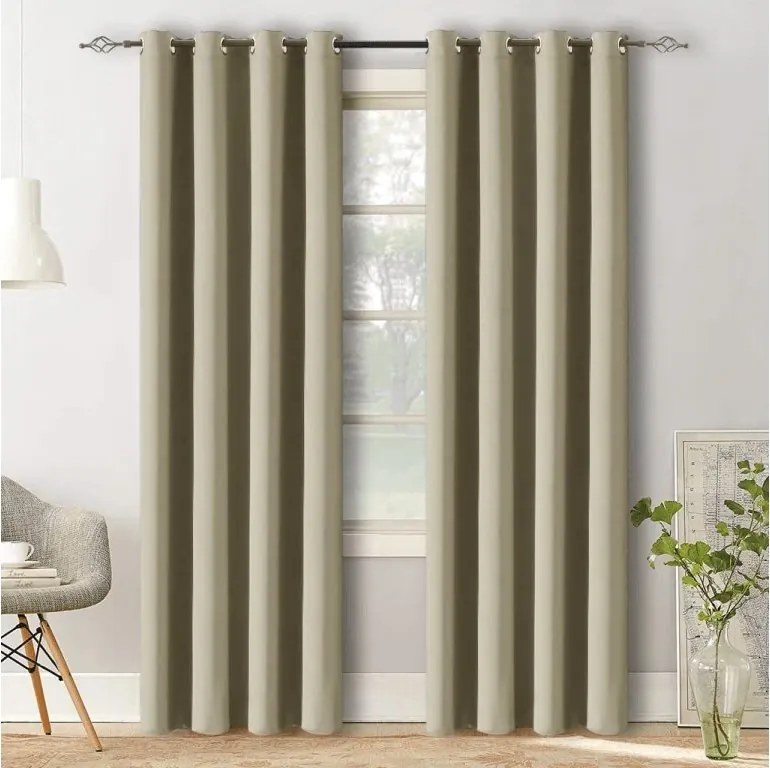 Draperie OXFORD 140x270 cm, bej deschis Agatat: Rejansa