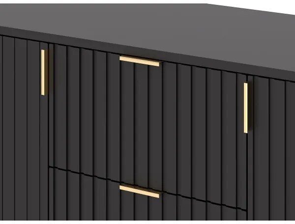 Comodă FLOP neagră