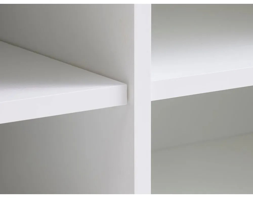 Comodă TV albă 180x56x45 cm Nola – Unique Furniture