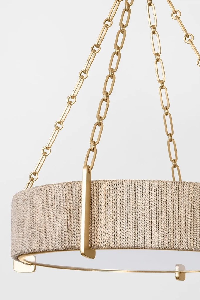 Lustra suspendata design LUX, Franghia Abaca, Quebec 78cm