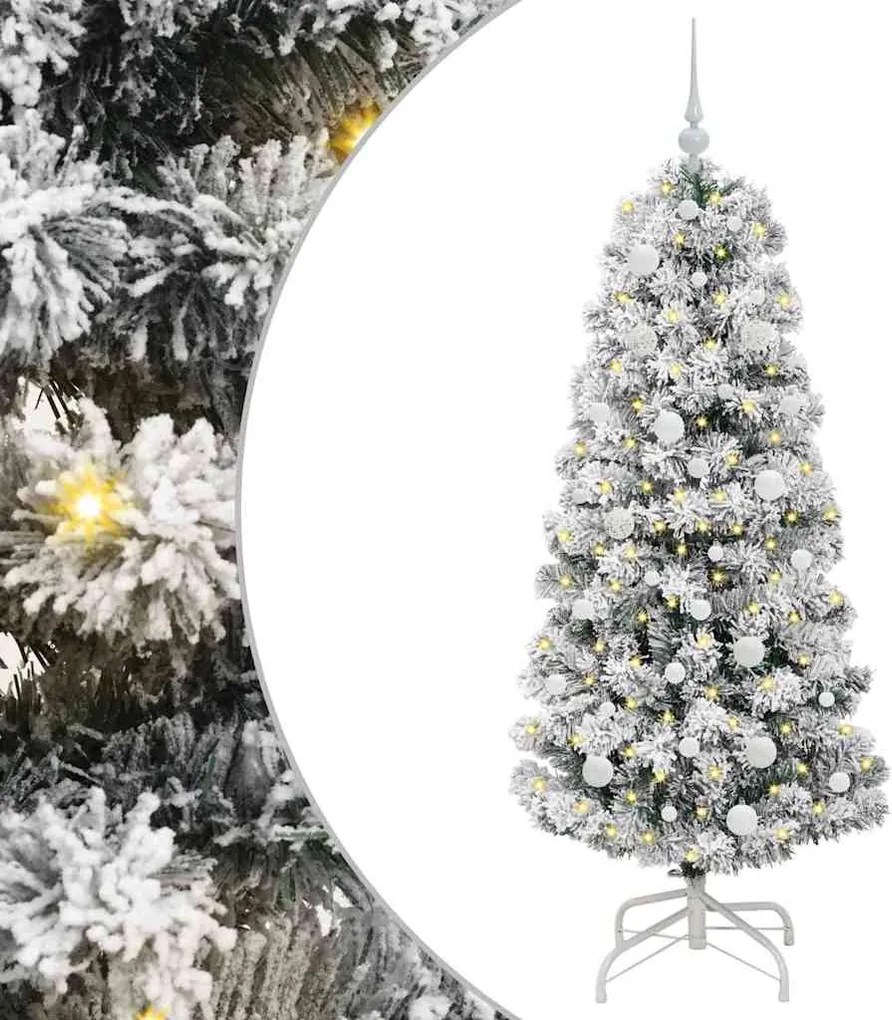 vidaXL Brad de Crăciun artificial cu ramuri articulare 150 cm