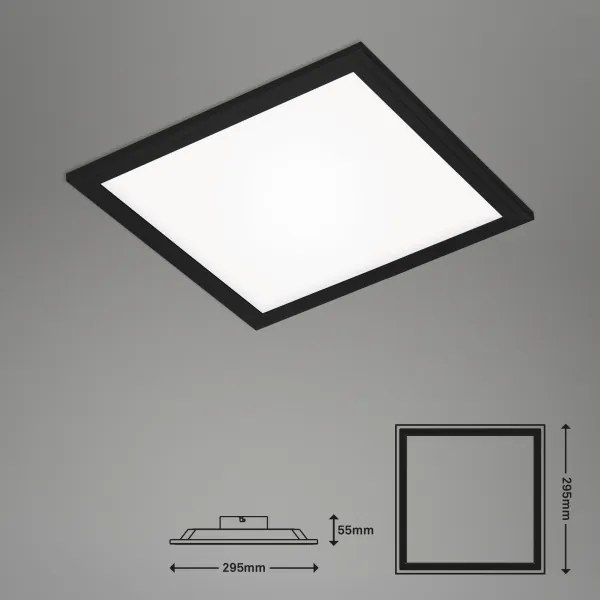 Plafonieră LED SIMPLE LED/12W/230V Briloner 7191-015