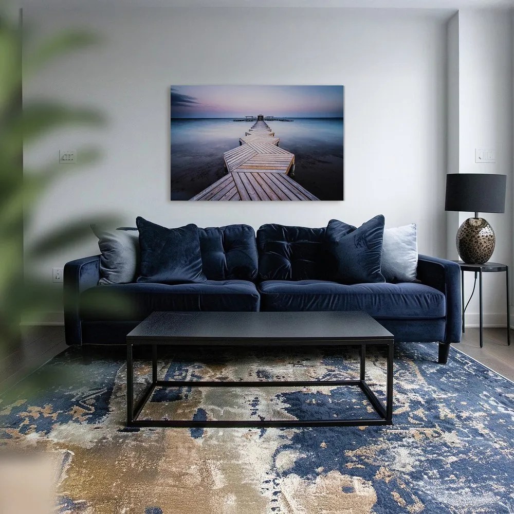 Tablou 113x85 cm Twilight Pier – Styler