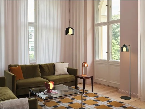 Osram - Lampă de podea DECOR COROLLE, 1xE27/15W/230V, verde