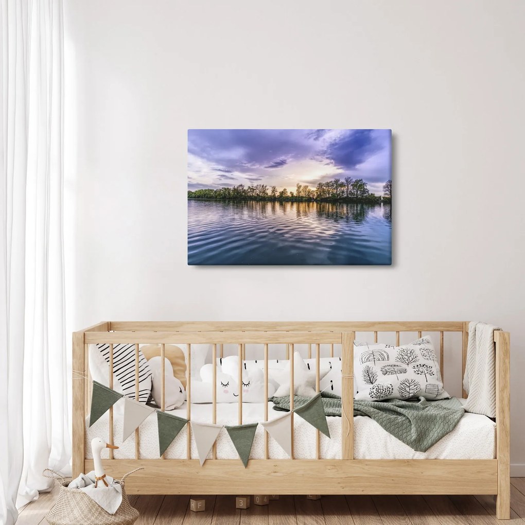 Tablou cu lac (90x60 cm)