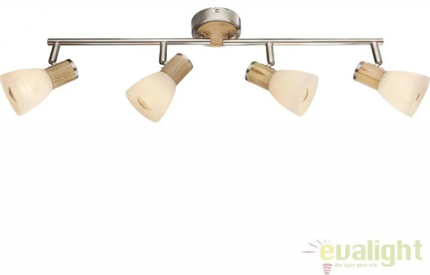 Lustra aplicata design modern 4 brate GYLFI 54352-4 GL