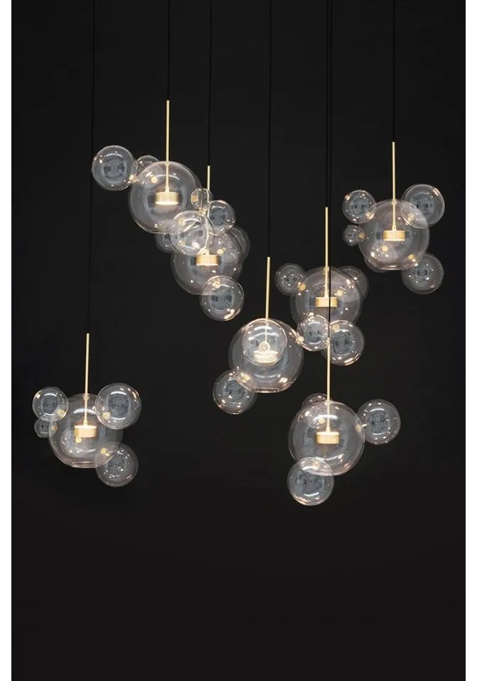 Lustra cu 7 pendule LED design modern Boliccine