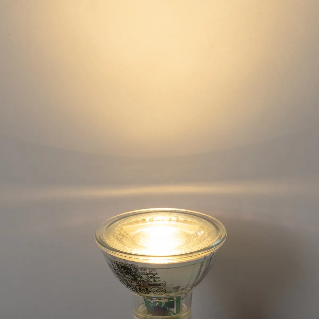 Set de 5 becuri LED GU10 reglabile 4W 300lm 2700K