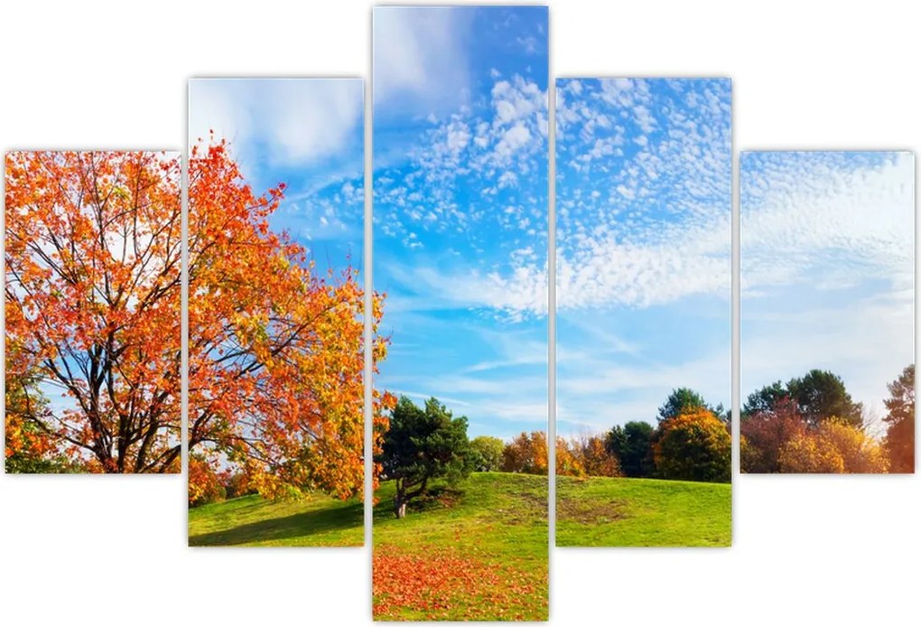 Tablou - Peisaj de toamnă (150x105 cm)